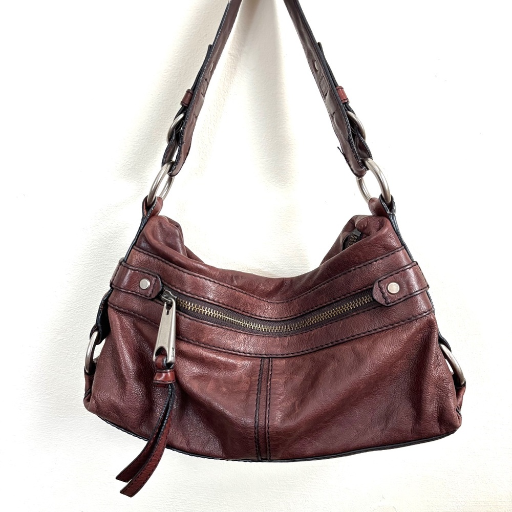 Small Shoulder Bag, Mahogany Brown, Fossil Brand